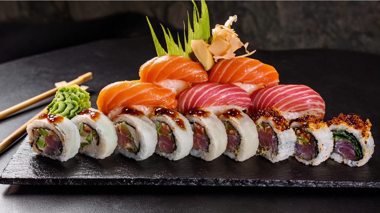 Sushi & Sashimi Platte
